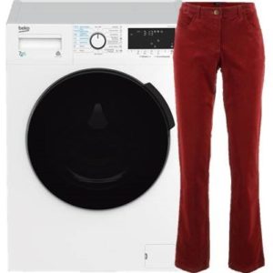 Washing corduroy trousers in the washing machine