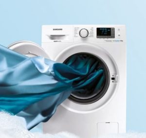 Washing a silk blanket in a washing machine