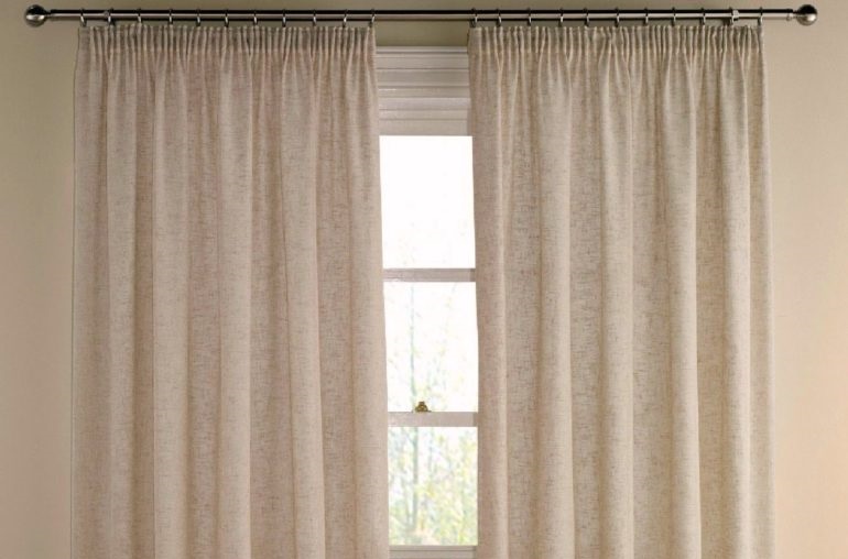 linen curtains