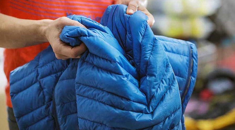 hand wash down jacket