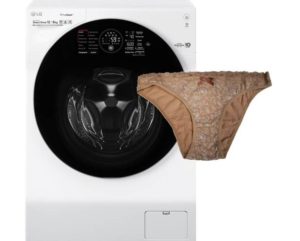 How to wash panties in a washing machine?