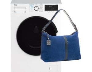 How to wash a suede bag in a washing machine?