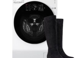 Is it possible to wash suede boots in the washing machine?