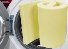 Posible bang maghugas ng foam rubber sa washing machine?