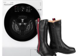 Is it possible to wash boots in a washing machine?