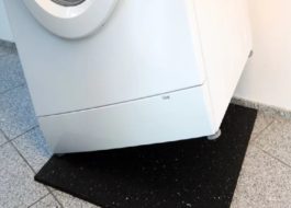 Anti-slip mats for washing machines