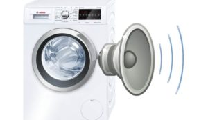 Máquina de lavar roupa Bosch faz barulho durante a centrifugação