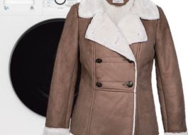 Washing faux sheepskin coats in a washing machine