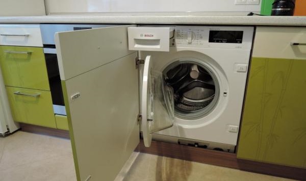 installing a Bosch washing machine