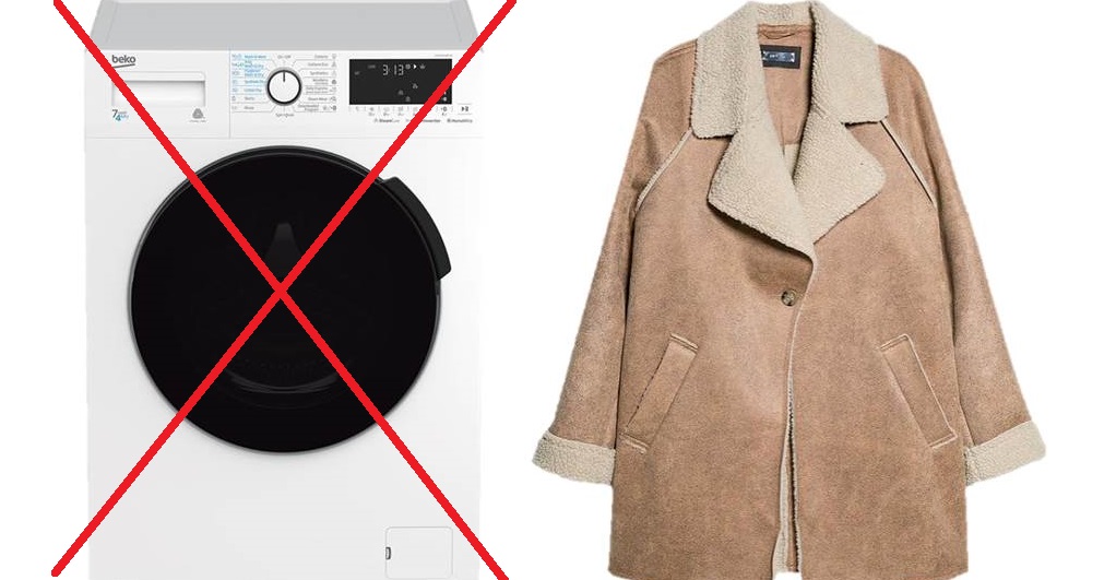 machine washable sheepskin coats are not possible 