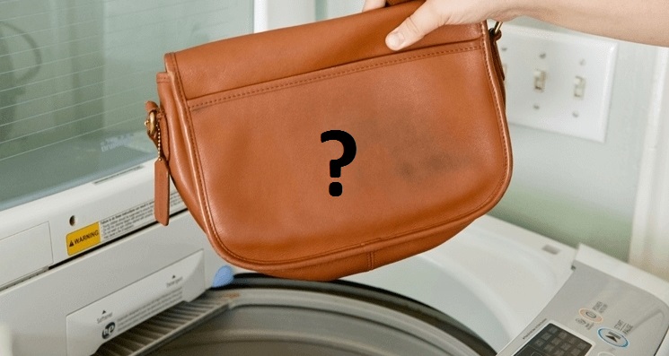 Wird die Maschine nicht eine Kunstledertasche ruinieren?