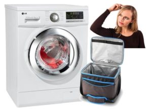 Is it possible to wash a refrigerator bag in a washing machine?