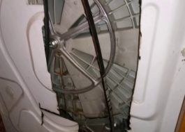 Replacing the belt on an Electrolux washing machine