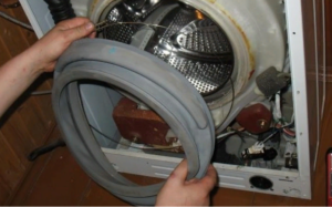 How to replace the hatch cuff of an Electrolux washing machine?