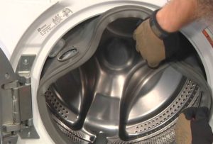 How to replace the cuff on a Whirlpool washing machine?