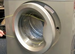 How to open the door of a Kandy washing machine