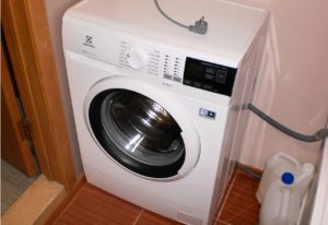 How to install an Electrolux washing machine