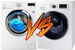 Which washing machine is better: Samsung or Electrolux?