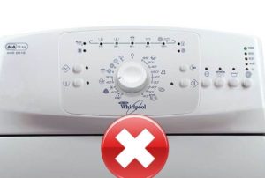 Whirlpool mosógép hibák kijelző nélkül