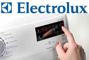 Electrolux skalbimo mašinos paleidimas iš naujo