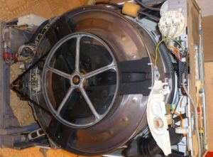 Disassembling the Electrolux washing machine