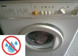 Zanussi washing machine does not fill with water