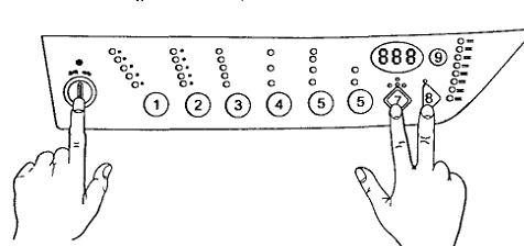 Zanussi washing machine diagnostic mode 