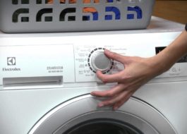 Electrolux servis modu