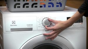 Electrolux servis modu