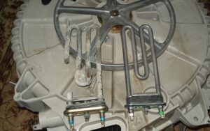 How to replace the heating element in a Haier washing machine