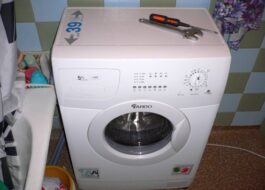 How to connect an Ardo washing machine