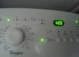 How to turn on the Whirlpool washing machine correctly