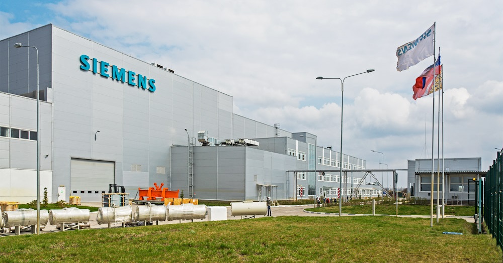 Siemens possède des installations de production dans différents pays