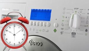 How long does it take to wash in an Ardo washing machine?