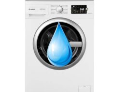 The Ardo washing machine fills and immediately drains water