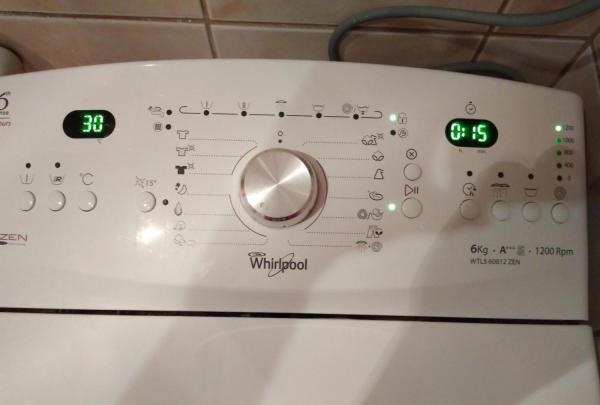 selecting the appropriate washing mode