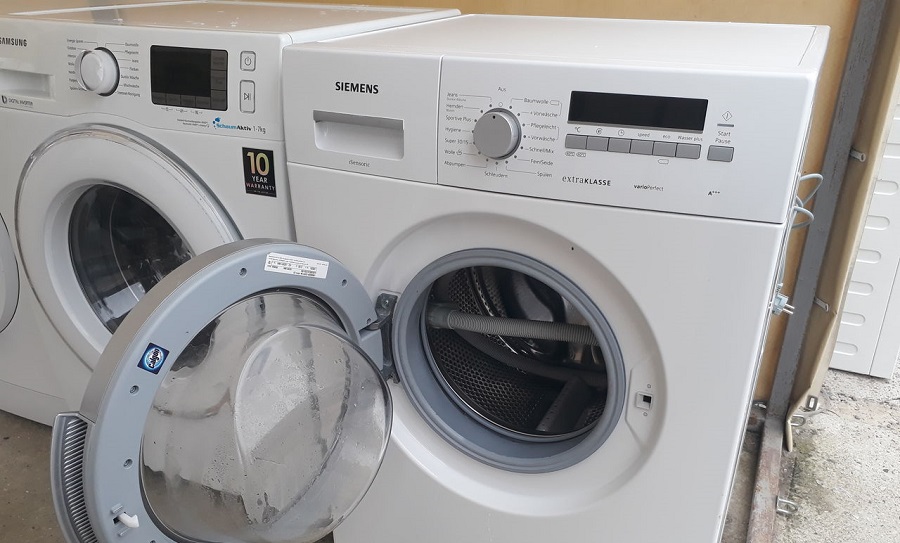 Linya ng mga washing machine ng Siemens