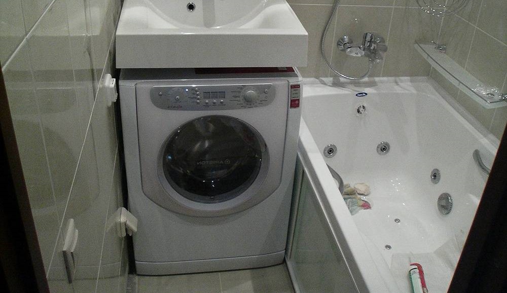 lokasyon ng pag-install ng washing machine