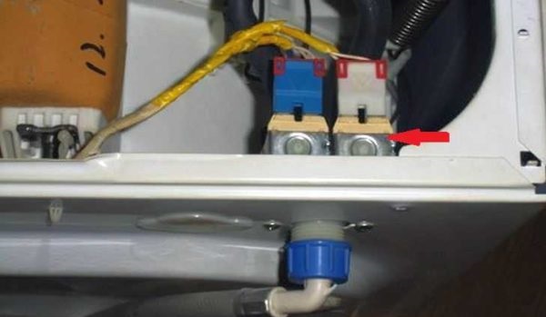 water inlet valve is broken