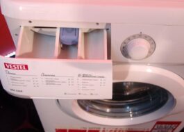 Using a Vestel washing machine