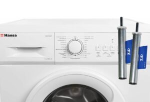 How to change the shock absorber on a Hansa washing machine?