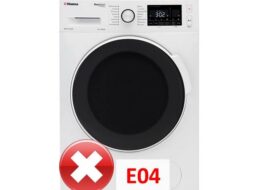 Error E04 sa Hansa washing machine