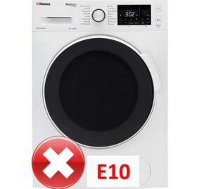 Fel E10 i Hansa tvättmaskin