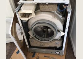 Disassembling the Hansa washing machine