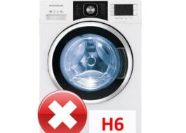 Daewoo washing machine displays error H6