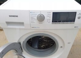 Hindi naka-on ang washing machine ng Siemens