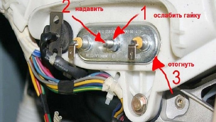 preparing the heating element for dismantling