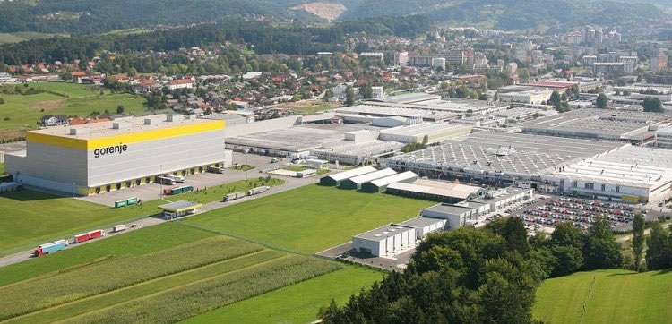 fabrica unde se produce SM Gorenje în Slovenia