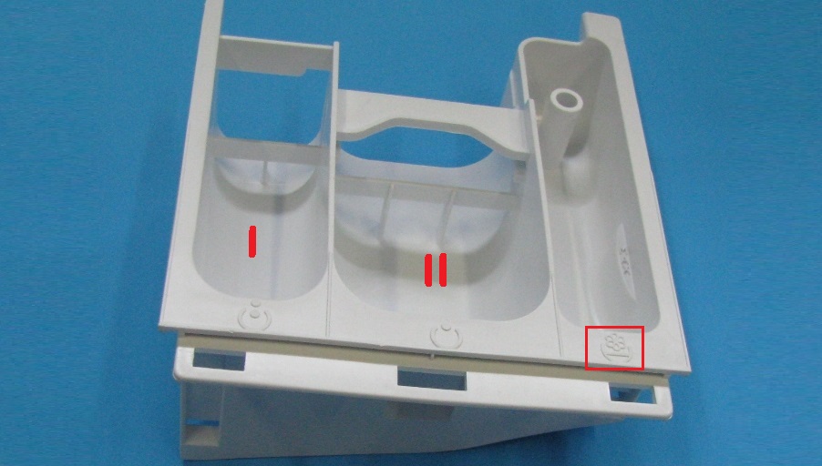 purpose of powder receiver compartments