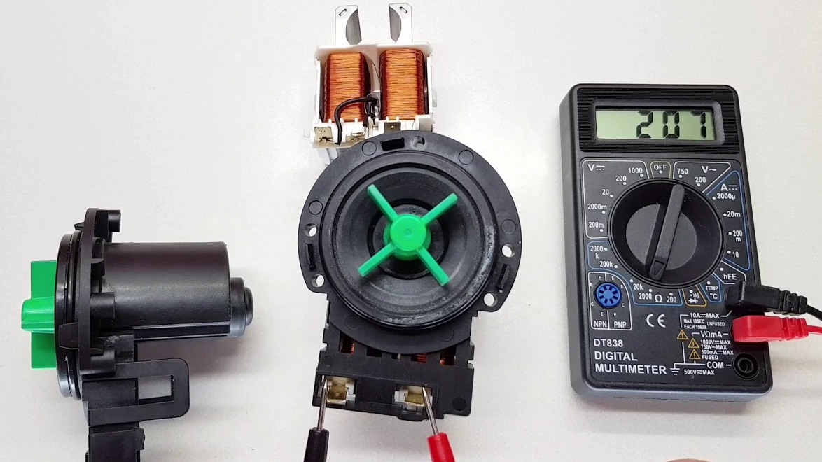 check the pump coil with a multimeter